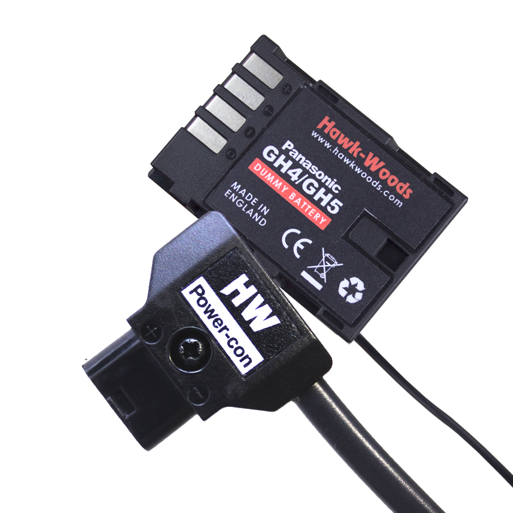 LR13 Panasonic GH4/GH5 dummy battery 9v regulated HawkWoods